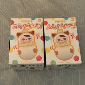 TWO POP MART PUCKY ROLLY POLLY KITTIES CONFIRMED
